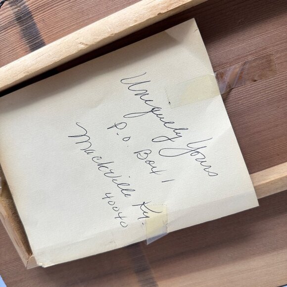 Vintage 1991 Pamela Gravitt Rough Collie Dog Wall Clock Wood Art Signed - Picture 5 of 12